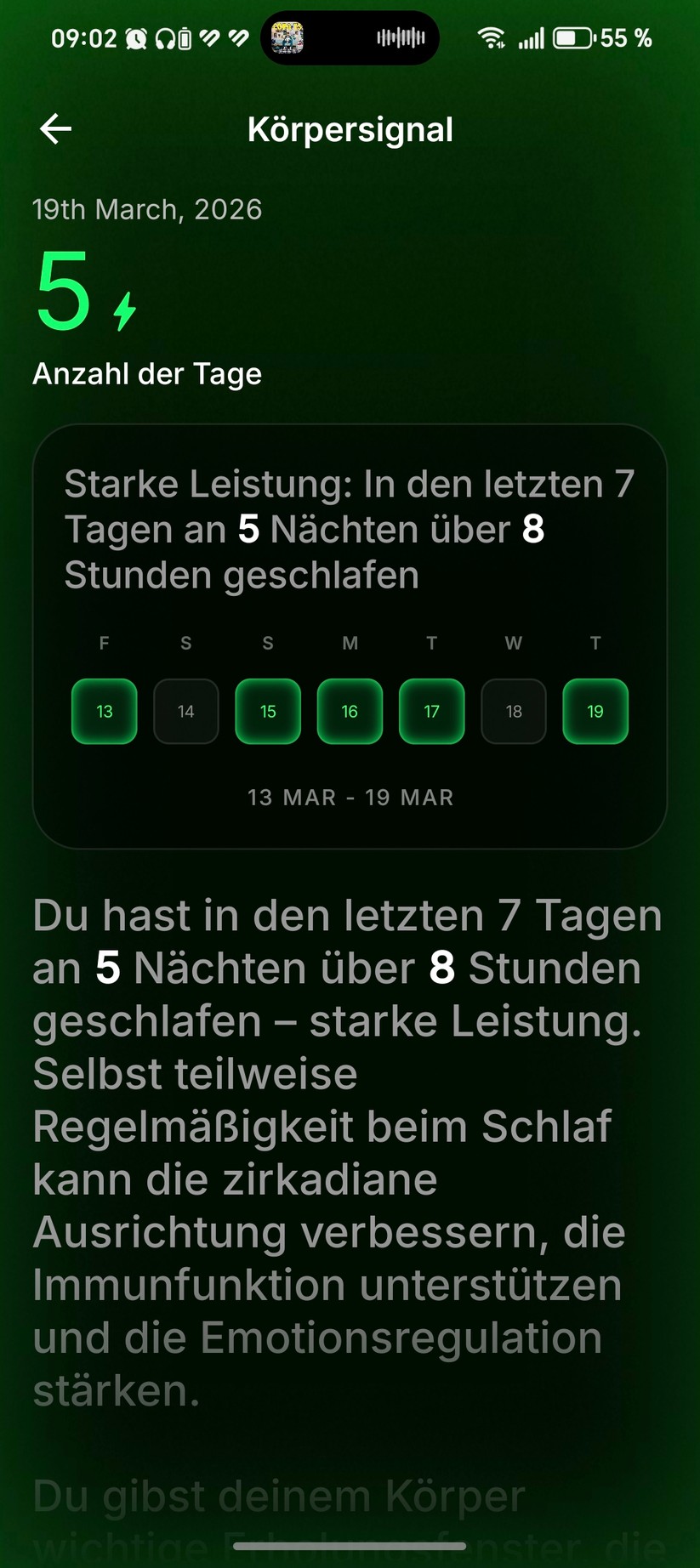 Ultrahuman Ring Air - App
