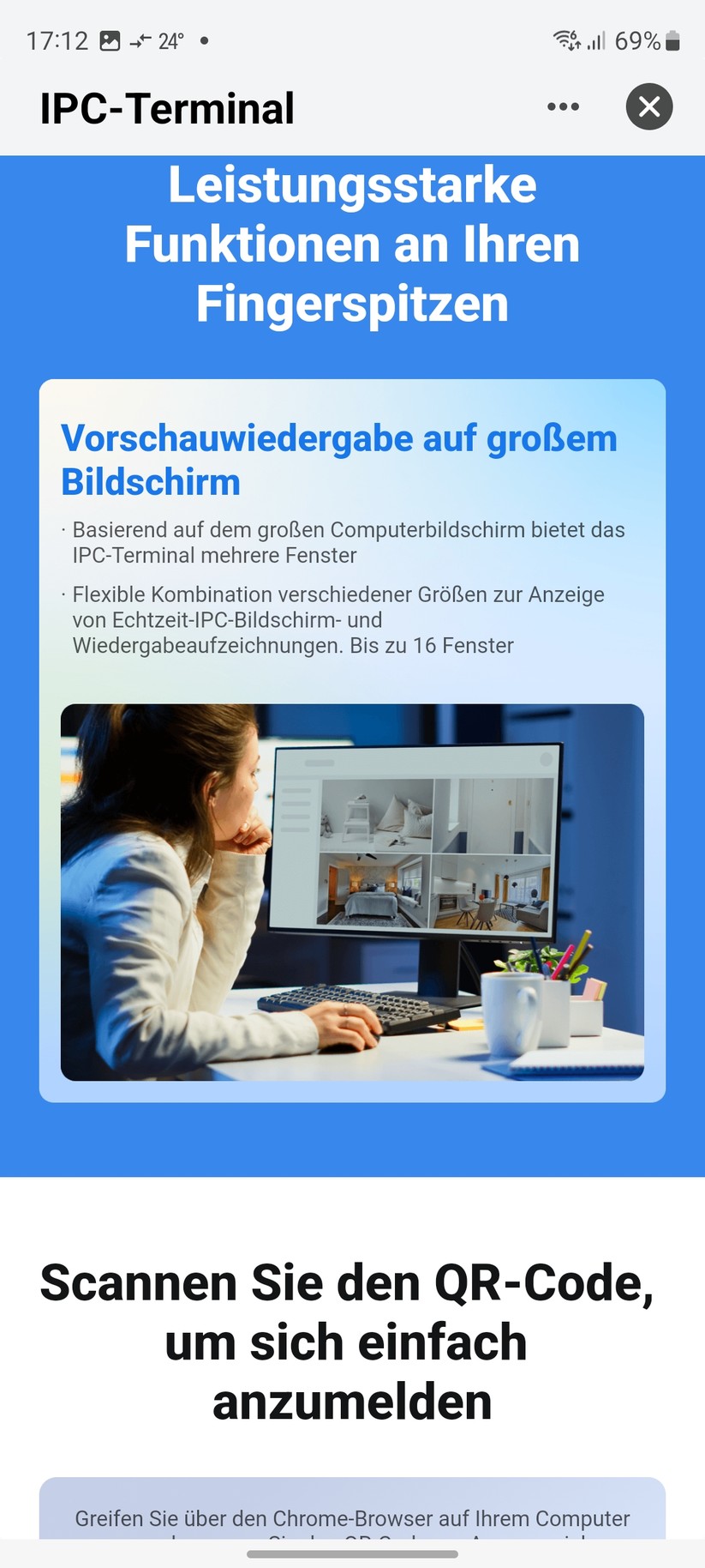 Visortech Floodlight Cam ZX-5326: Einrichtung und App-Einstellungen