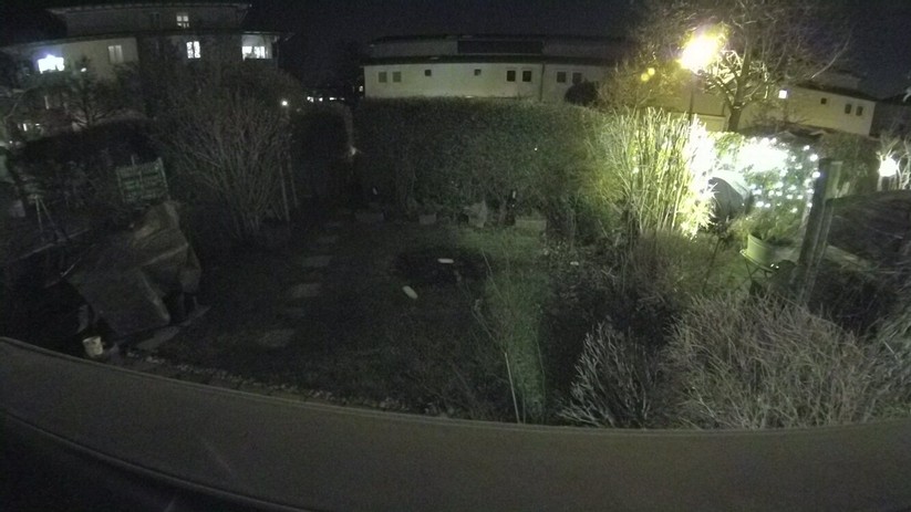 Bei Nachtaufnahmen erkennt man alle Details ausreichend