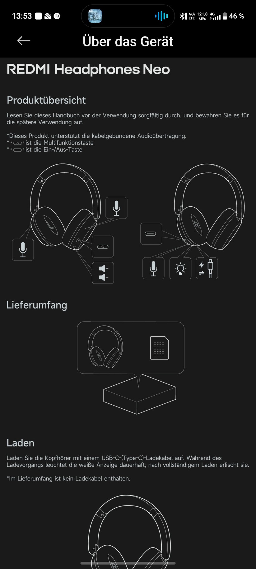 Xiaomi Redmi Headphones Neo Screenshot