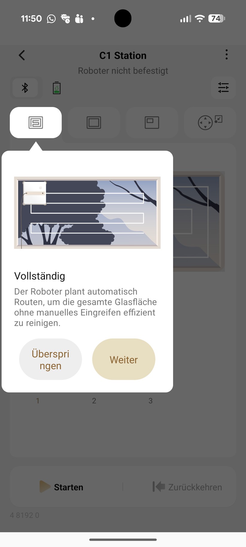 Dreame C1 – App & Einrichtung