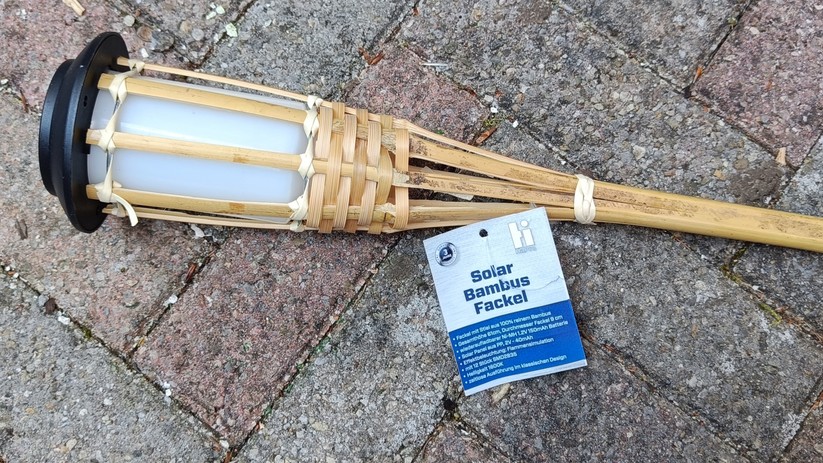 Solarfackel von Hapro