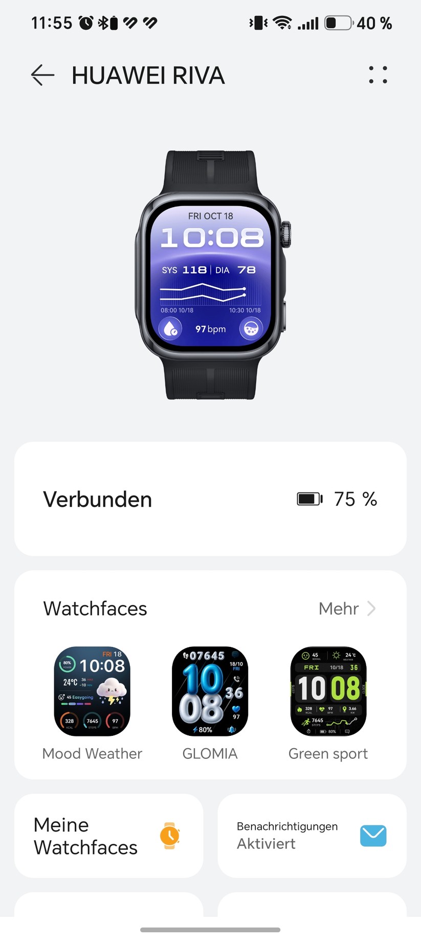 Huawei Watch D3: Health App