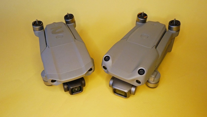 Mavic Air 2 und Air 2S im Vergleich.