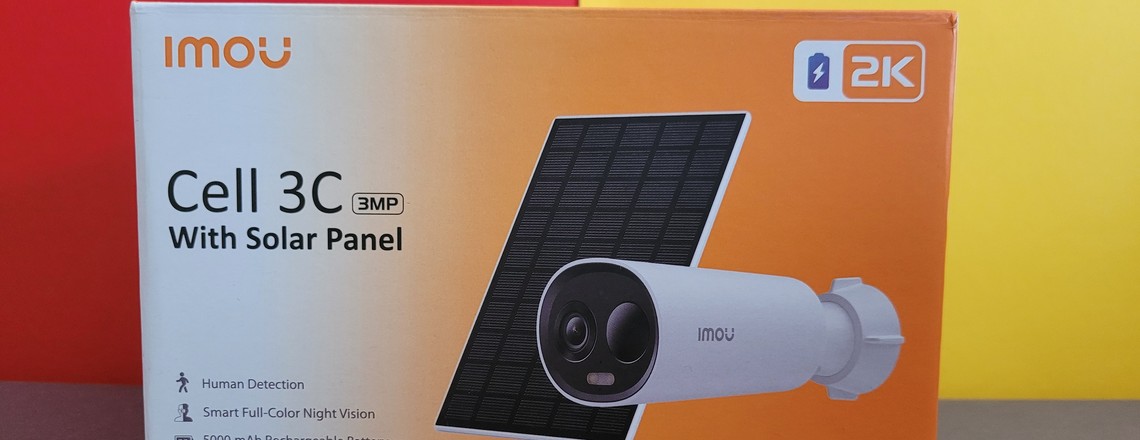 Imou Cell 3C mit Solarpanel: Kabellose Überwachungskamera mit 2K-Auflösung