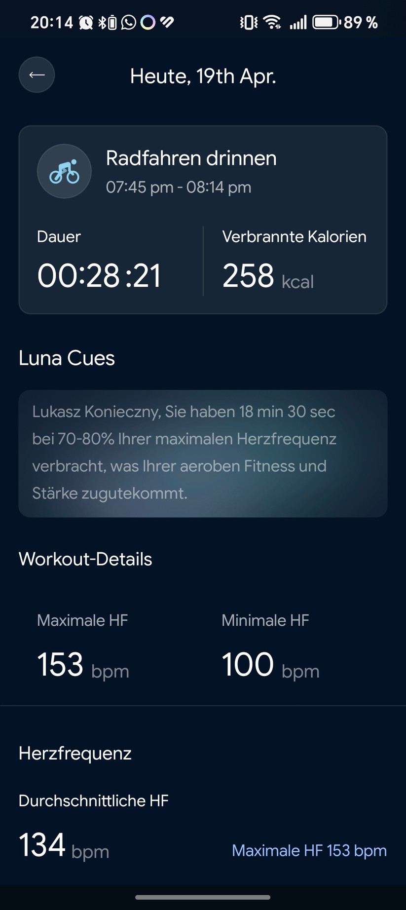 Luna Smart Ring Gen 2 - App