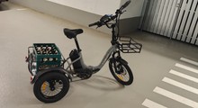 CYSUM AG1 Pro: Die hintere Korb kann mit 50 kg belastet werden.