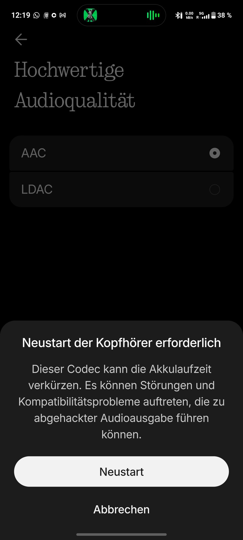 Nothing Headphone A Screenshot