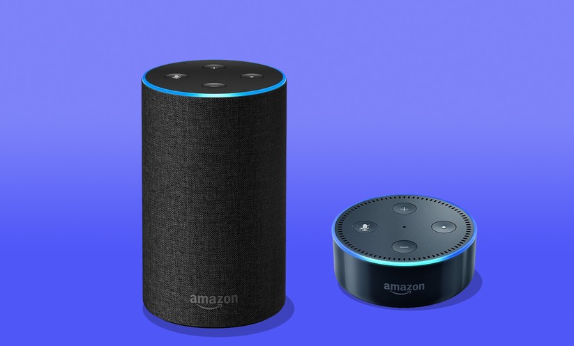 Amazons Echo Dot und Echo (2.Generation) im Verglech.