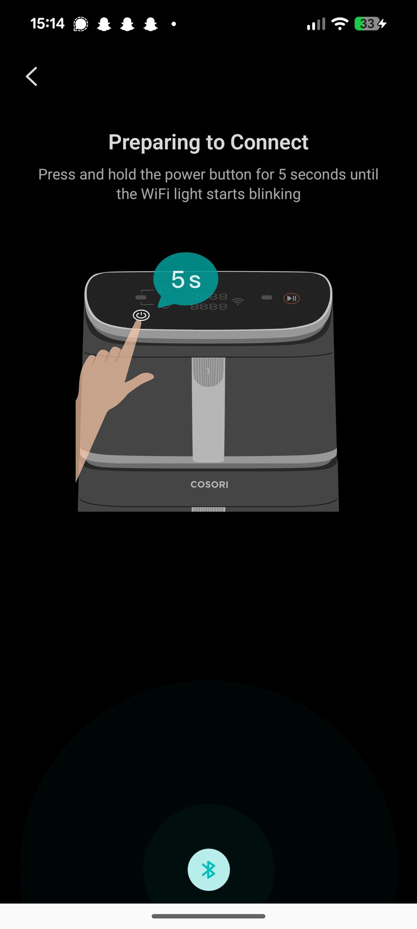 Cosori Turbo Tower Pro Smart – Einrichtung & App