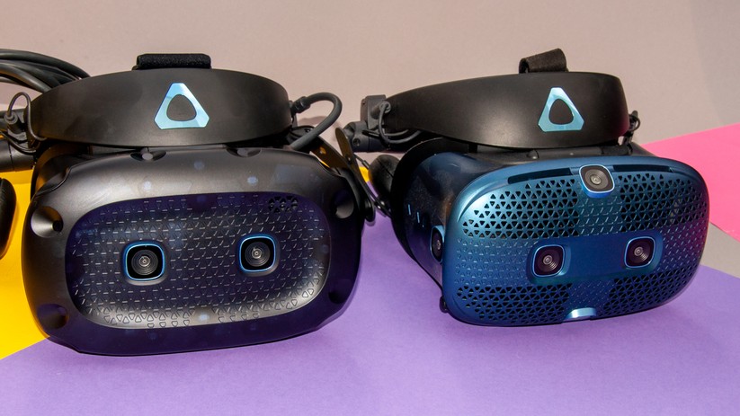 Cosmos Elite (links) gegen Cosmos: Die zusätzlichen Tracking-Funktionen auf der Faceplate sind gut zu sehen. 