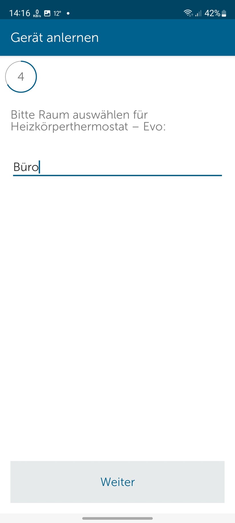  Inbetriebnahme mit App