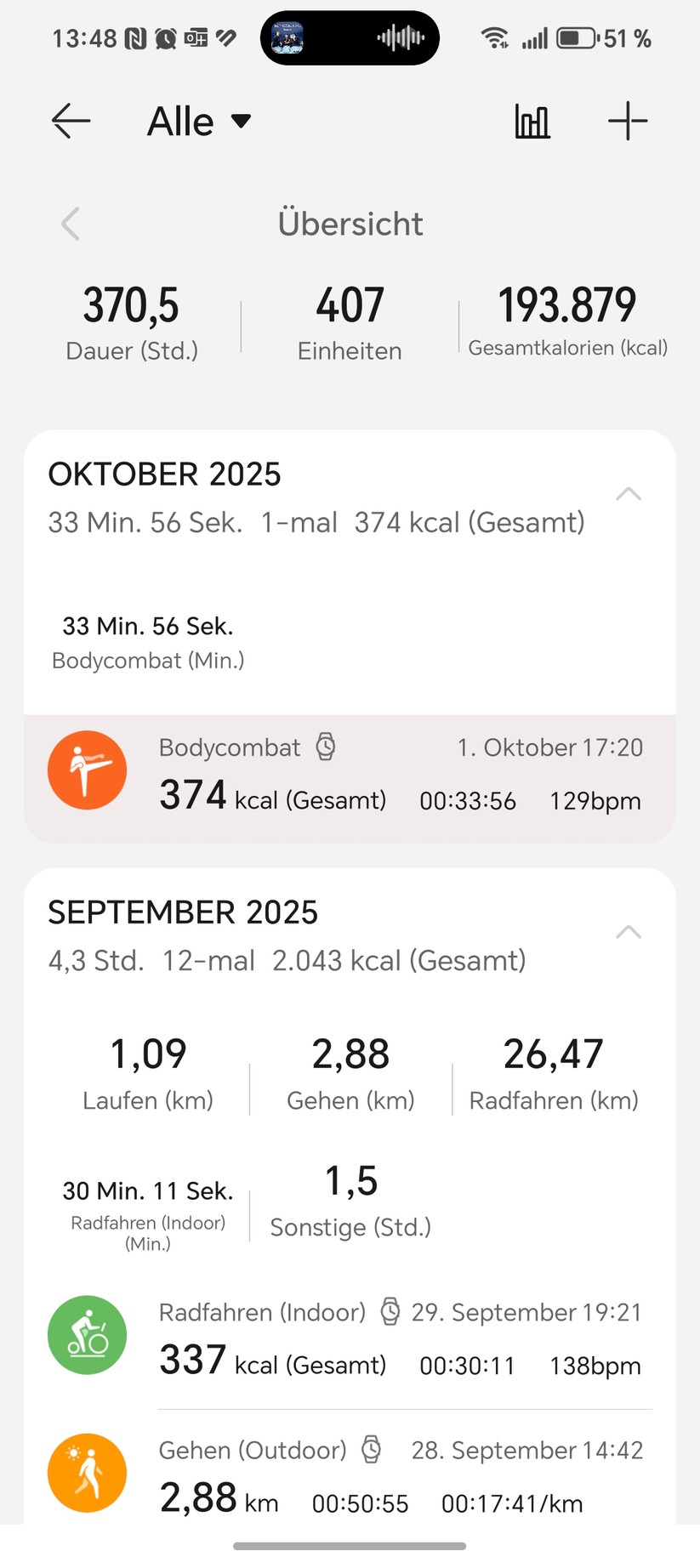 Huawei Watch GT 6 - Health App