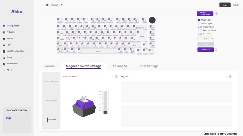 Akkogear Mod 007 HE Year of Dragon - Bilder App 