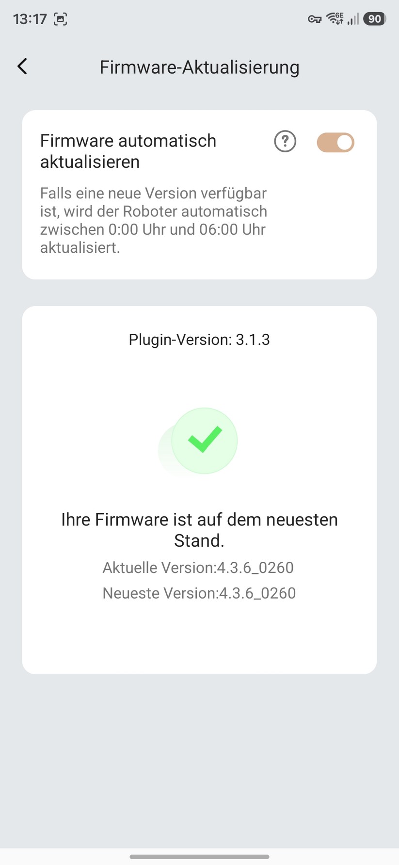 Über die Movahome-App lässt sich der Viax 500 steuern. Sie ist übersichtlich und lässt sich leicht bedienen.