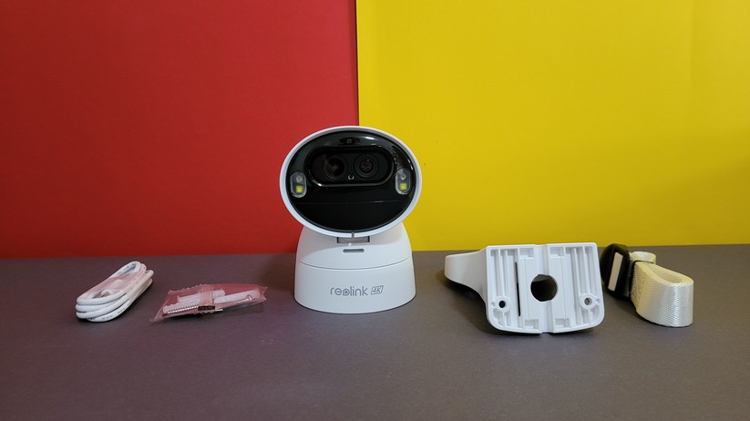 Reolink Argus Track: 4K, Akku, Dual-WLAN, Gegensprechfunktion, farbige Nachtsicht, automatische Verfolgung