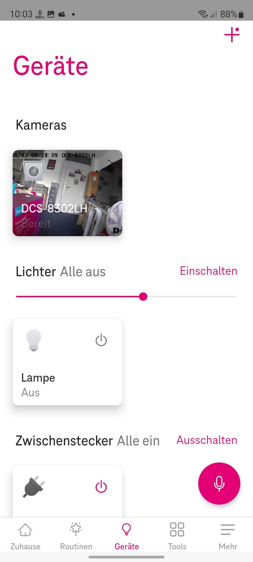 Magenta Zuhause mit Home Base 2: Routinen, Geräte, Tools, Einstellungen