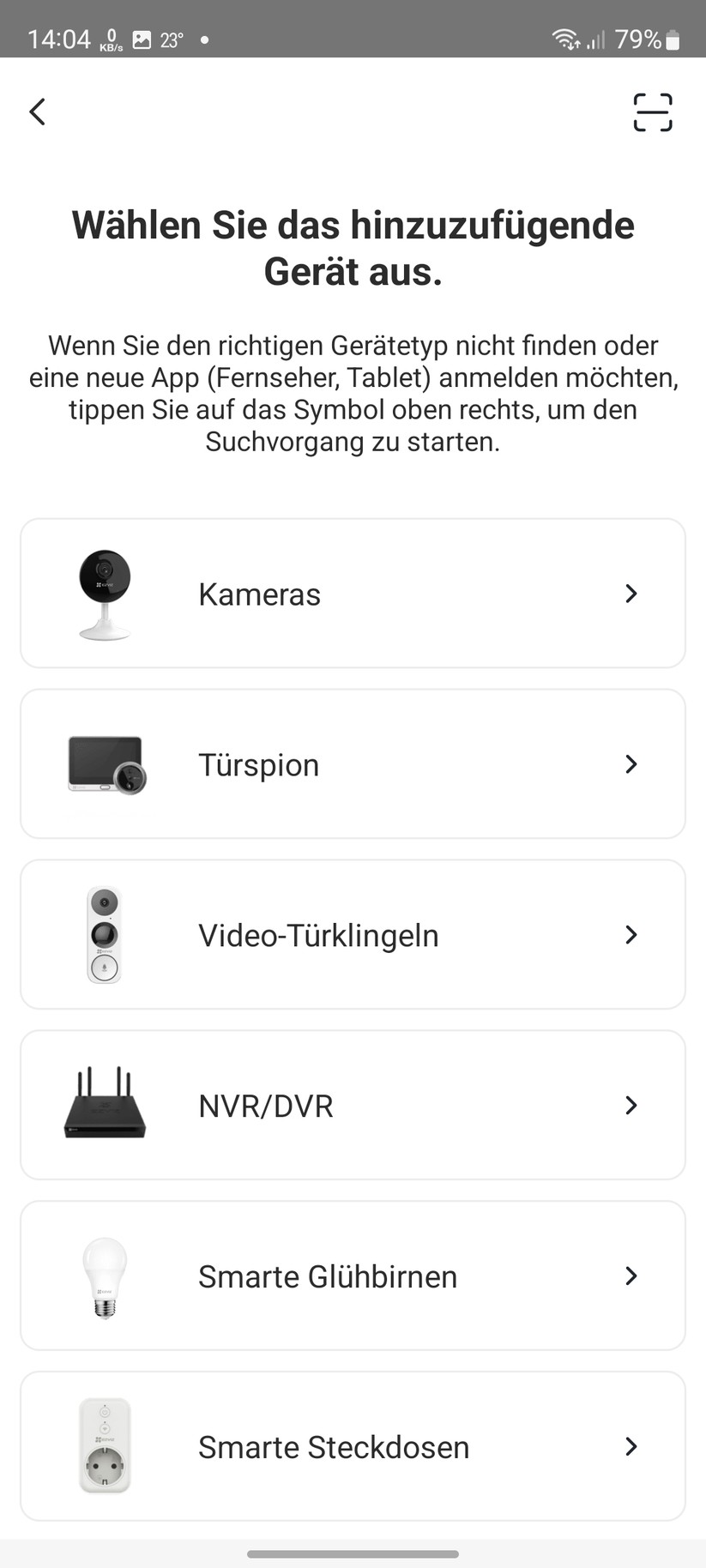 Ezviz C6 2K+: Einrichtung