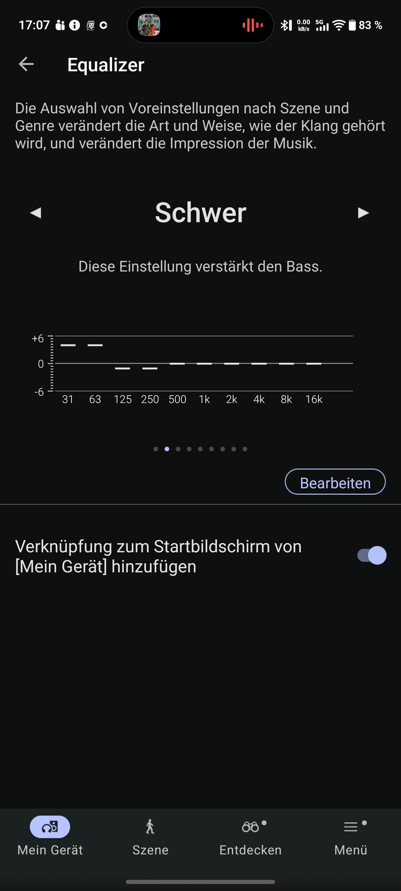 Sony 1000XM6 Screenshot