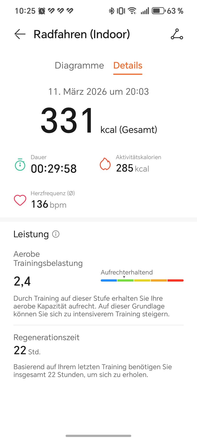 Huawei Watch GT Runner 2 - Health App