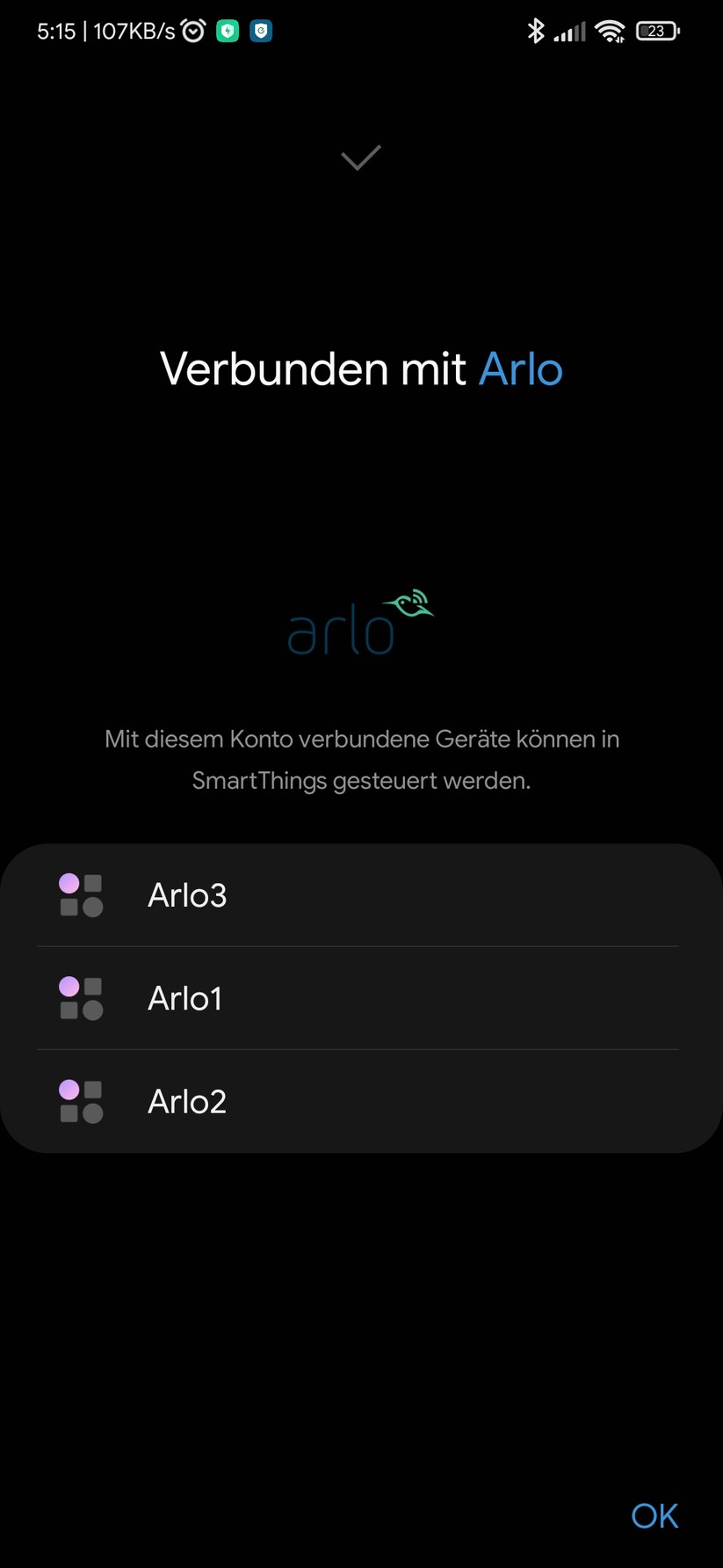 Smartthings-App
