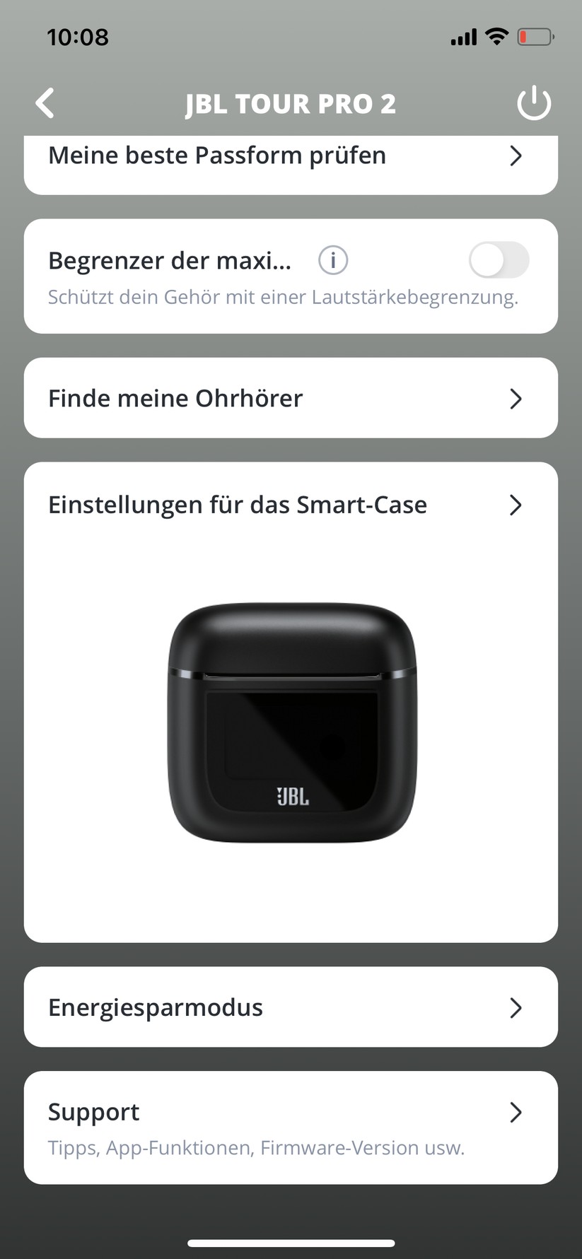 JBL Tour Pro 2 Screenshot
