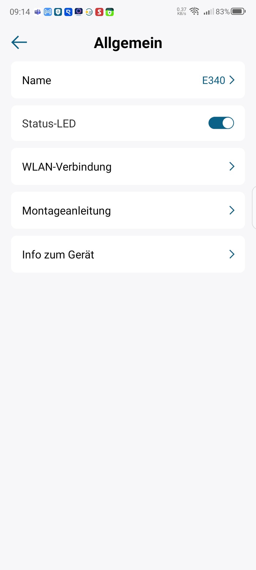 Eufy Video Doorbell E340: Konfiguration