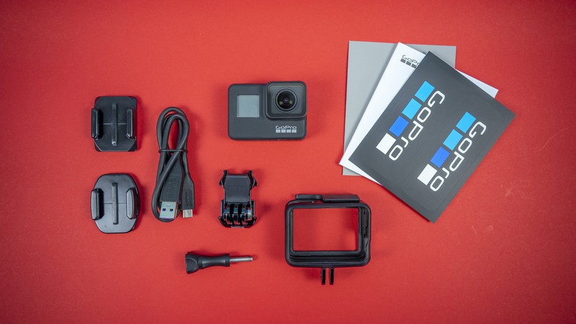 Lieferumfang der Gopro Hero 7 Black