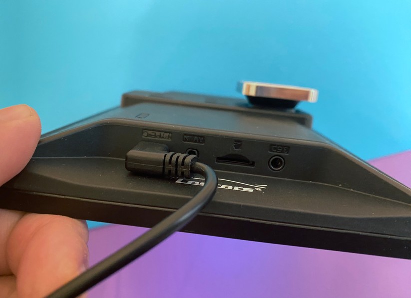 Lescars Display mit Dashcam für Android Auto & Carplay