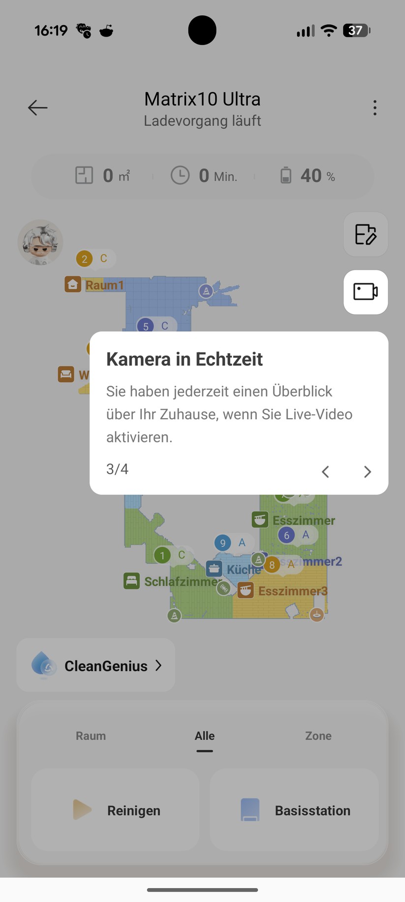Dreame Matrix 10 Ultra – App & Einrichtung