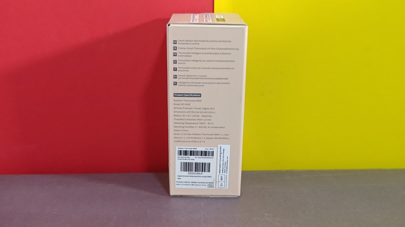  Heizkörperthermostat mit Zigbee und Thread