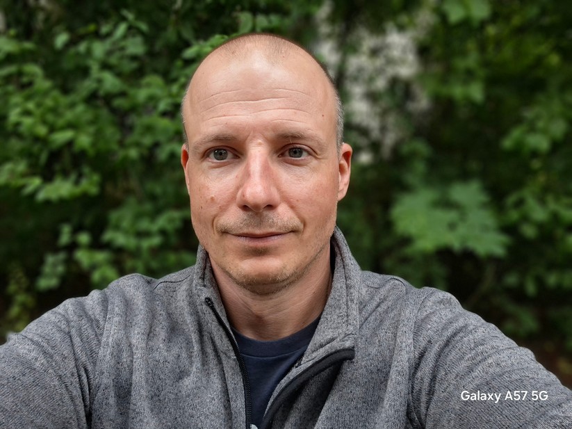 Samsung Galaxy A57 5G: Selfie im Portätmodus