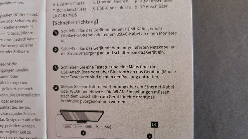 Beelink SER8: Mini-PC mit Ryzen 7 8845HS oder Ryzen 7 8745HS, 32 GB RAM und 1 TB großer SSD