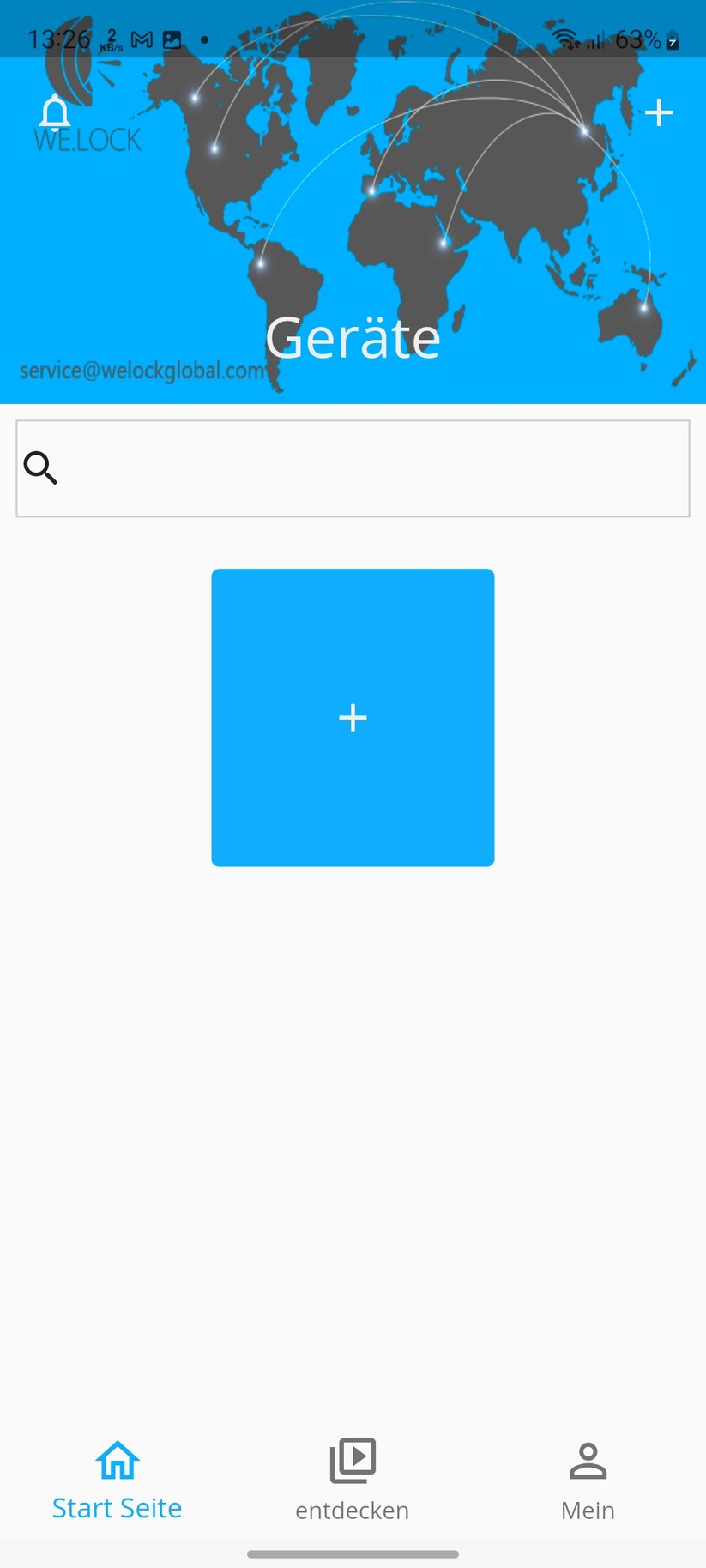 Welock Fingerprint Smart Lock Touch 41: App