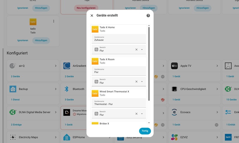 Tado X: Community-Integration in Home Assistant
