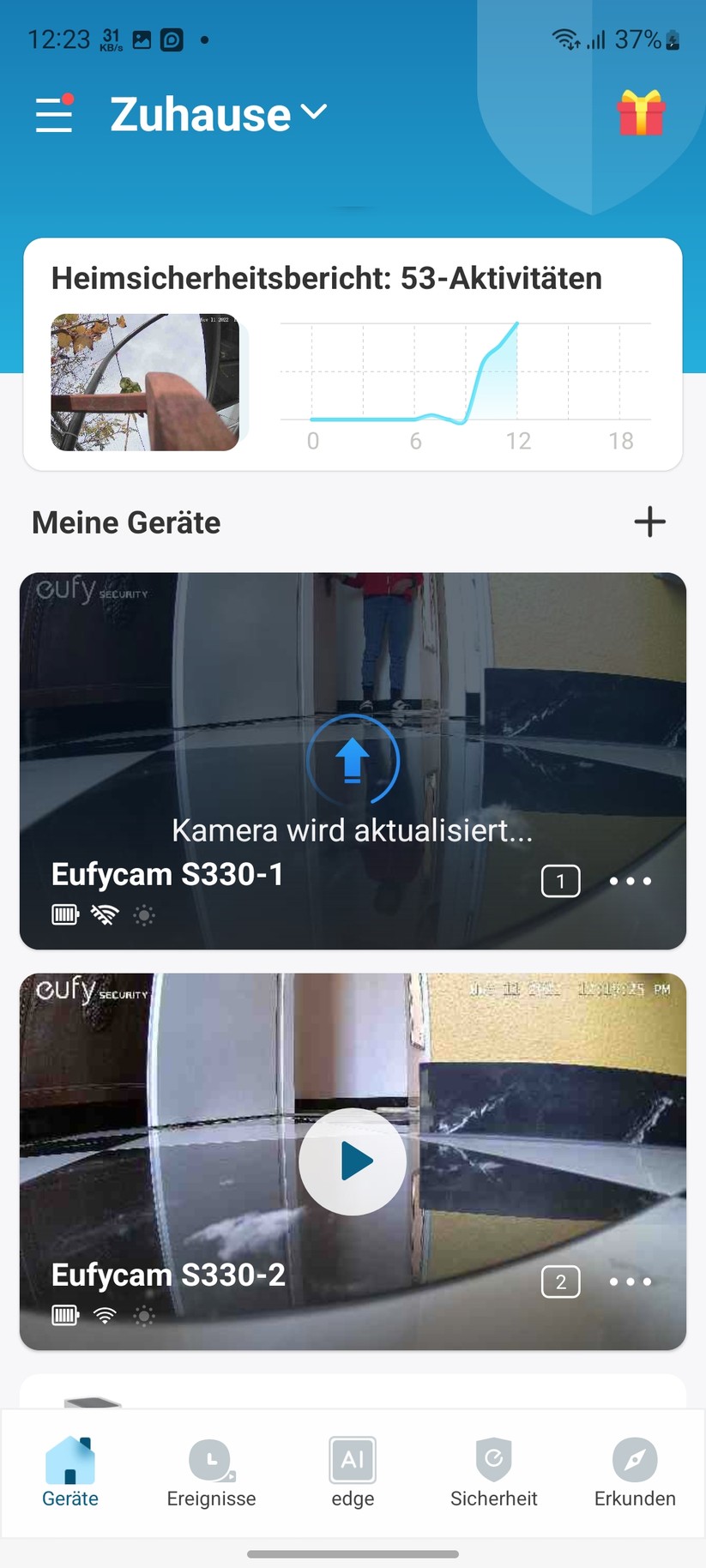 Eufycam 3 (S330) mit Homebase 3 (S380): Einrichtung und Einstellungen mit der App