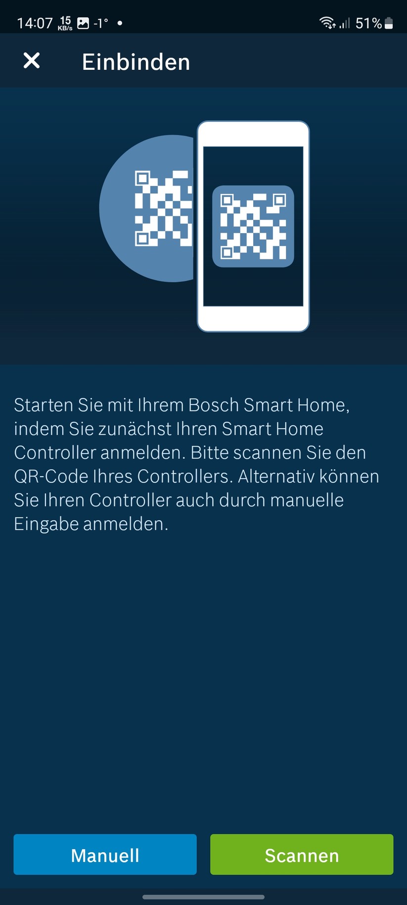 Bosch Heizkörper-Thermostat II: App