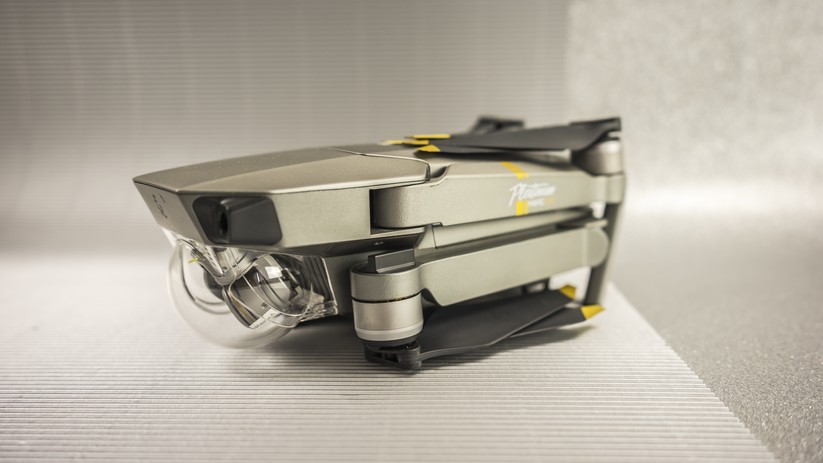 Die Mavic Pro Platinum lässt sich zusammenfalten.