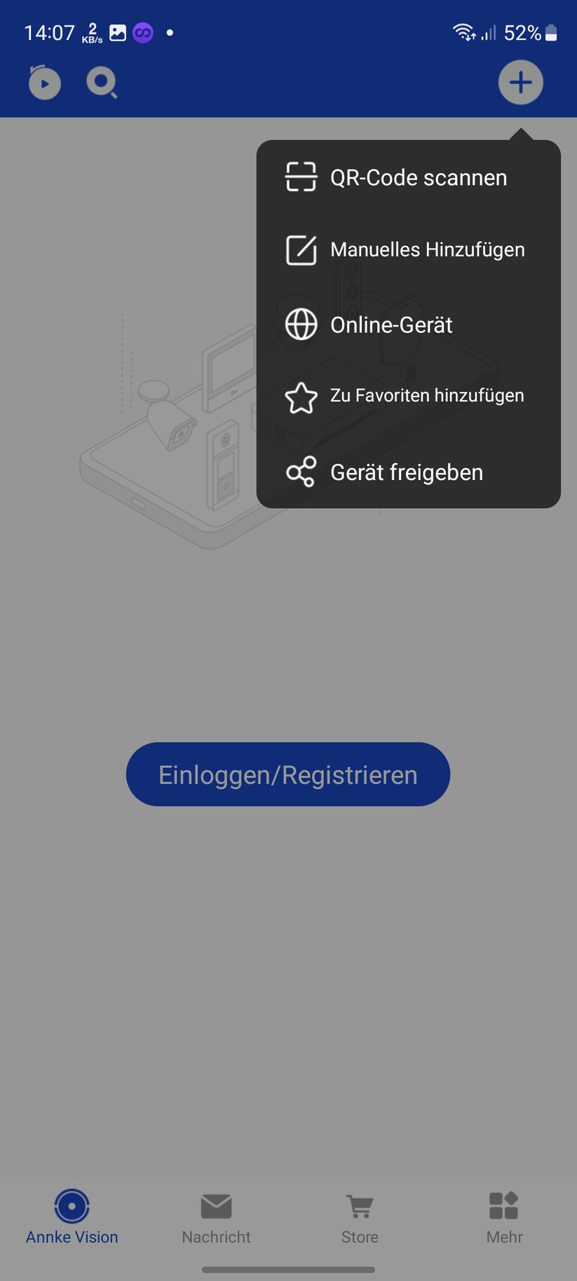 Annke NC400: Einrichtung mit App Annke Vision