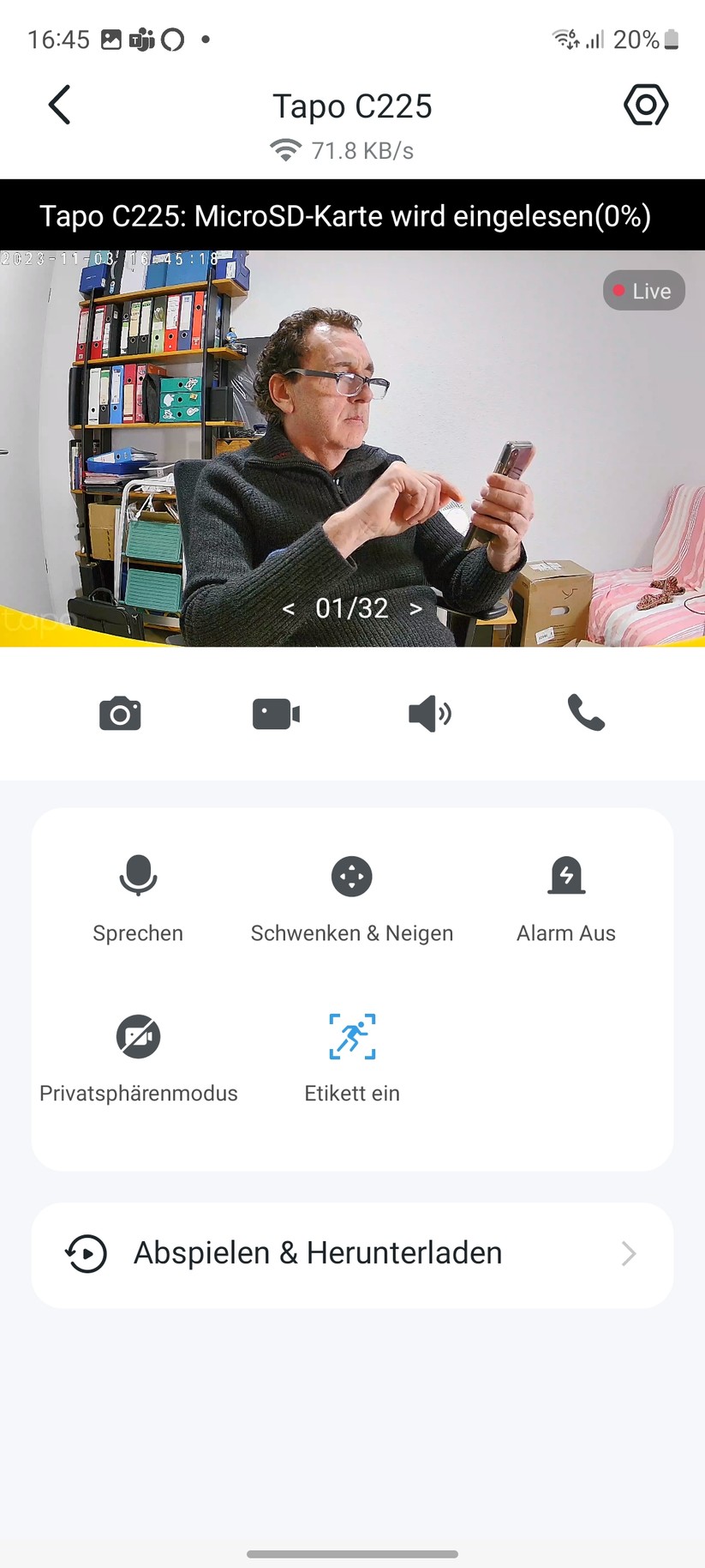 TP-Link Tapo C225: Einrichtung und Einstellungen
