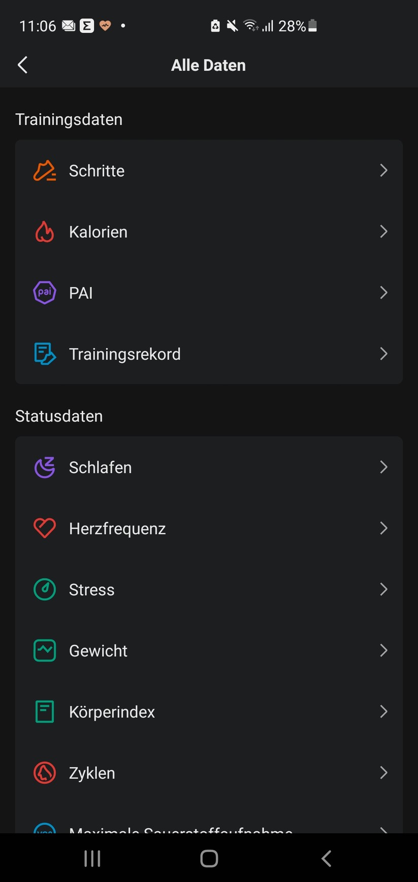  Die App zur Amazfit T Rex 2 im Test