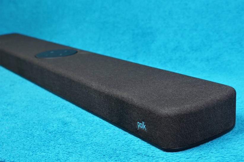 Polk React: Die Polk-Soundbar ist 86,4 Zentimeter lang und nur 5,7 Zentimeter hoch.