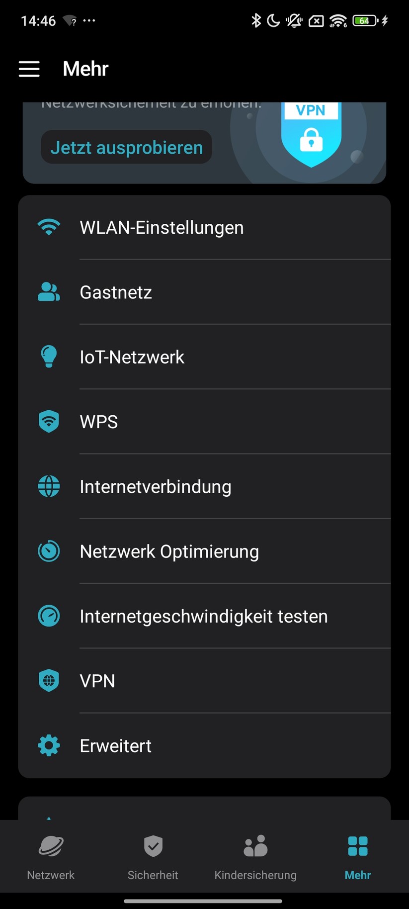 TP-Link Deco BE65 – App & Weboberfläche