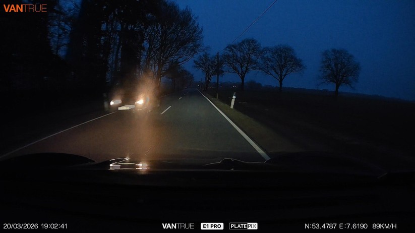 Vantrue E1 Pro – Bildqualität