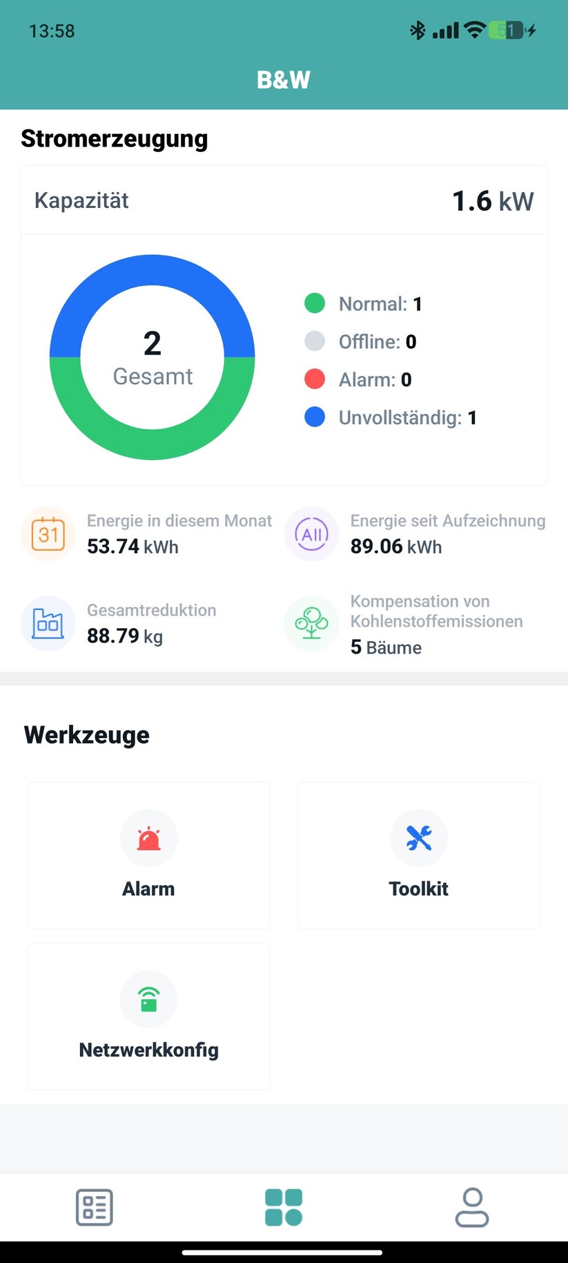 Balkonkraftwerk von JW Solar