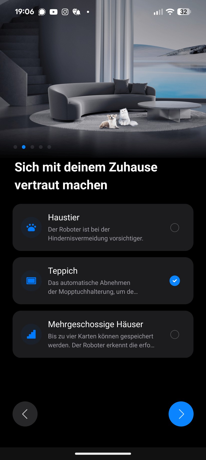 Roborock Saros Z70 – App & Einrichtung