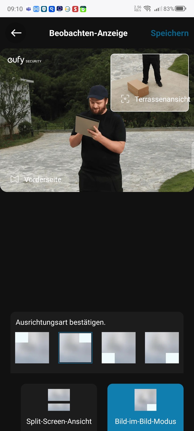 Eufy Video Doorbell E340: Konfiguration