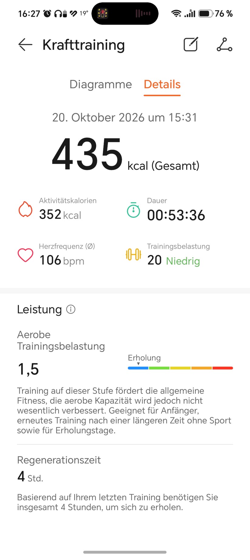 Huawei Watch 6 Pro 43 mm: Health App
