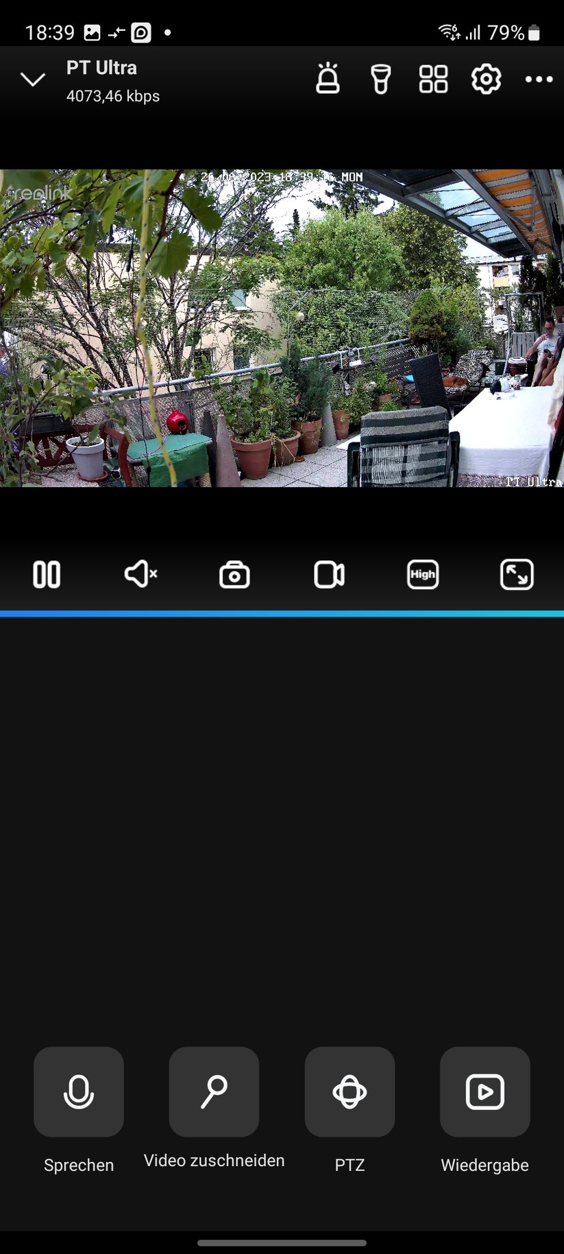 Reolink Argus PT Ultra: Einrichtung und Einstellungen mit mobiler App