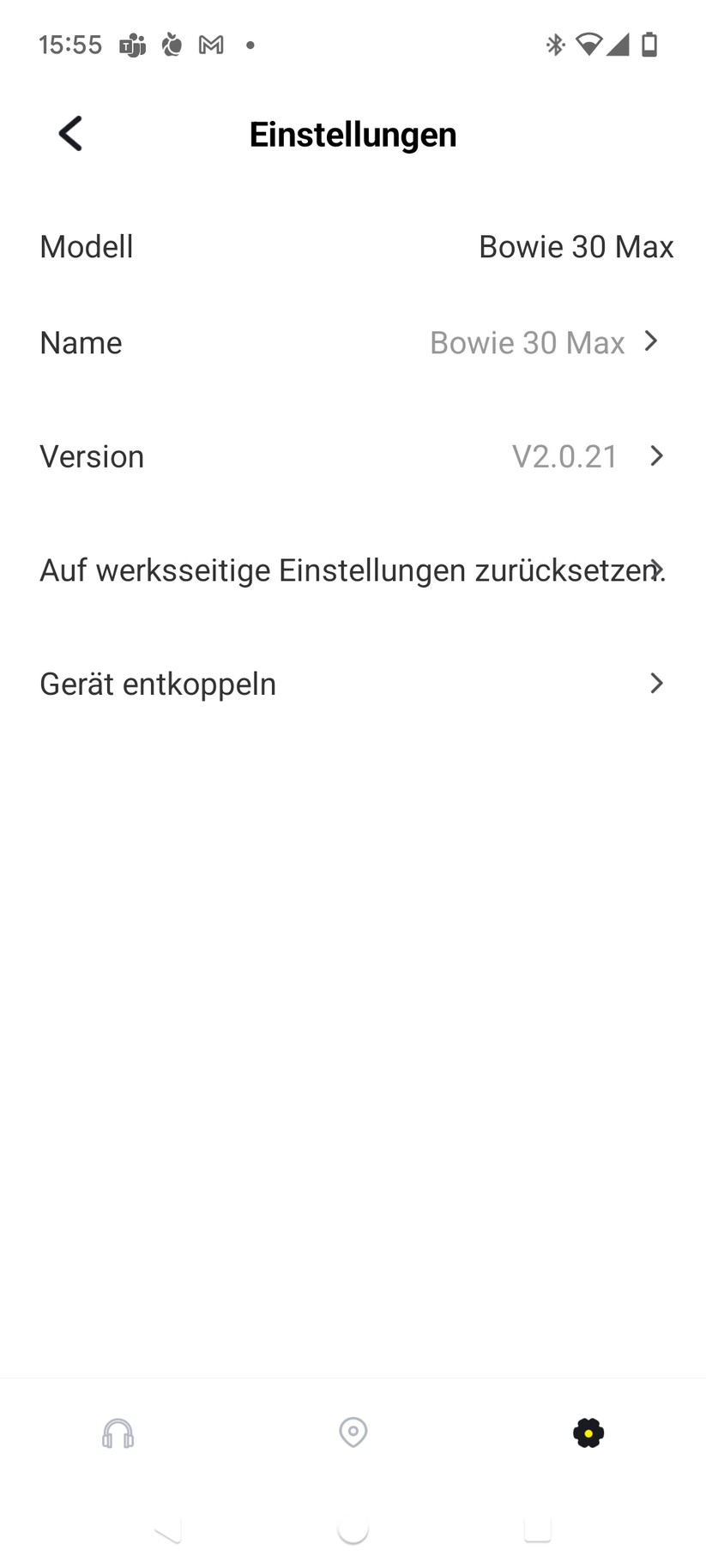 Baseus Bowie 30 Max Screenshot